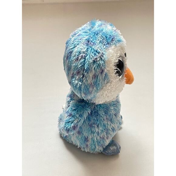 Plush by TY Beanies Penguin Ice Cube 6” Retired - Picture 3 of 6